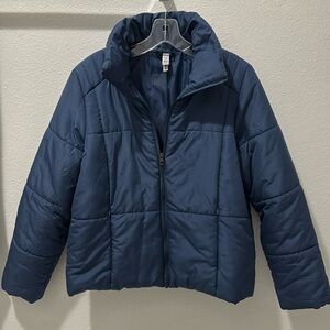 Z by Zella Powder Quilted Puffer Jacket Size Small New